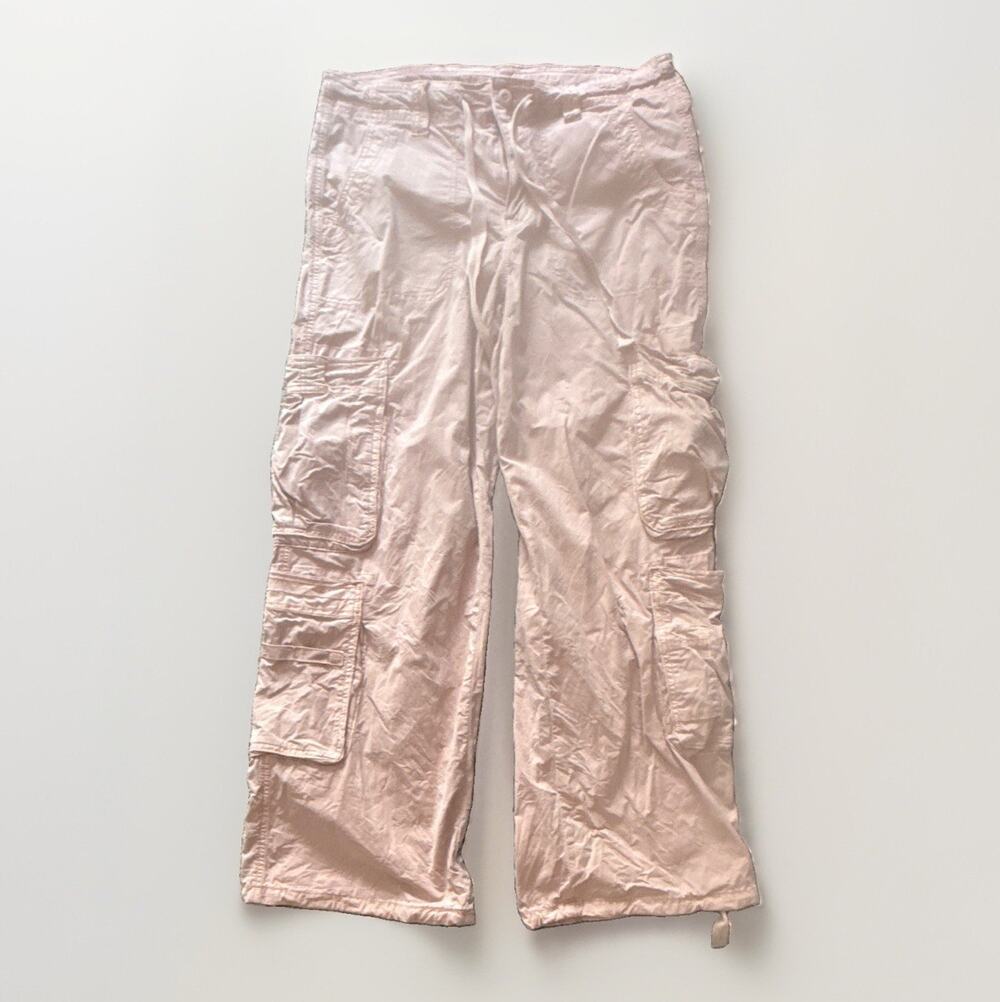 American Eagle Outfitters Women’s Pink Cargo Pants Regular Size 8